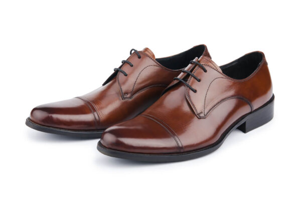 Brown Elegant Leather Shoes